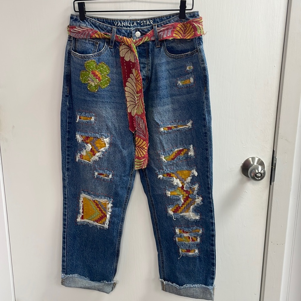 Vanilla Star Women’s Boyfriend Jeans (5304)